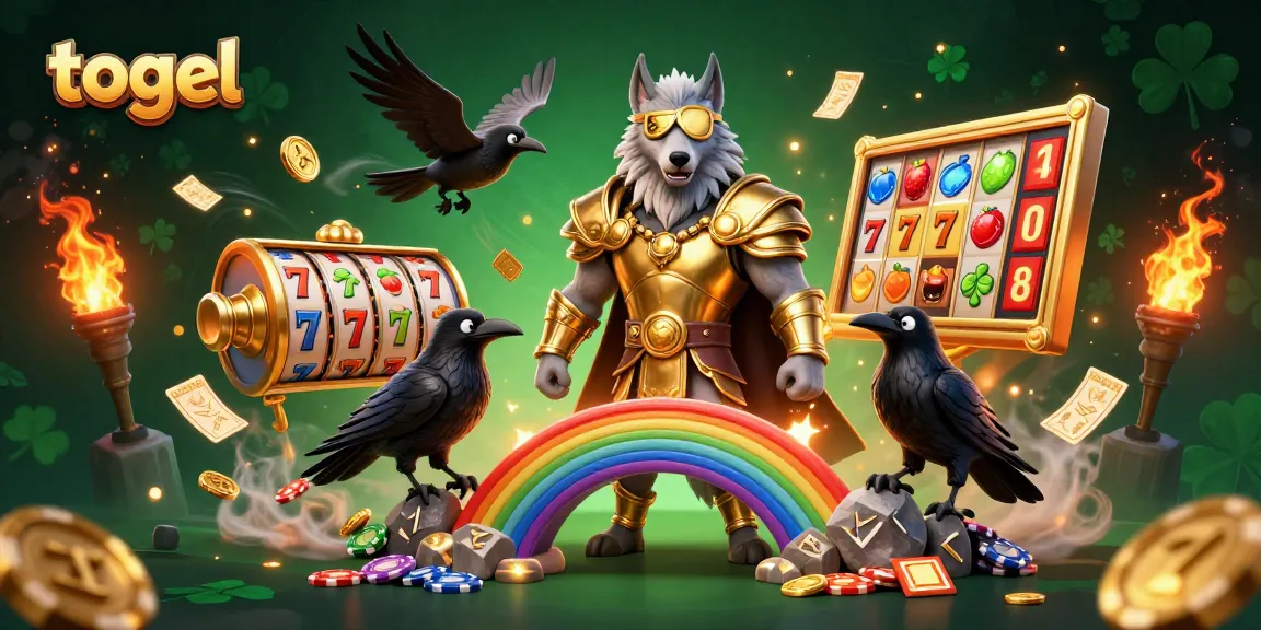 Play togel with dynamic symbols and characters in an exciting casino setting.