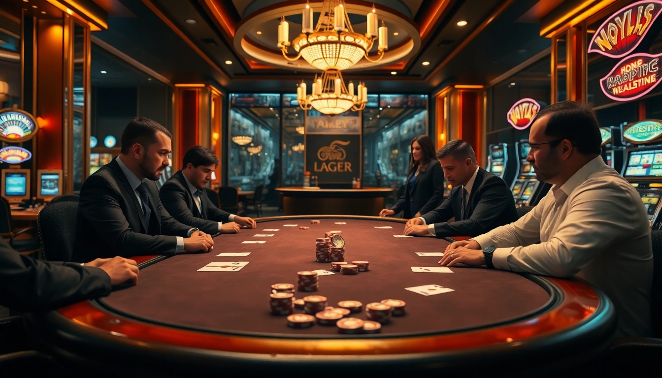 Experience high-stakes poker and vibrant slot action at https://79kingvip.autos in a luxurious casino setting.