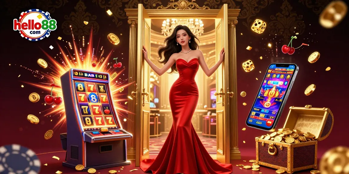 Experience the thrill of winning at hello88 com with dynamic casino elements and vibrant visuals.