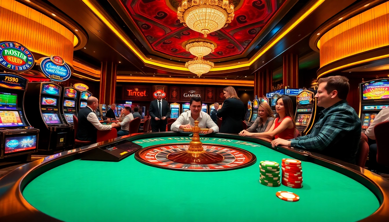 Experience elite gambling at https://ga888v.net/ with luxurious roulette and poker action in a vibrant casino.