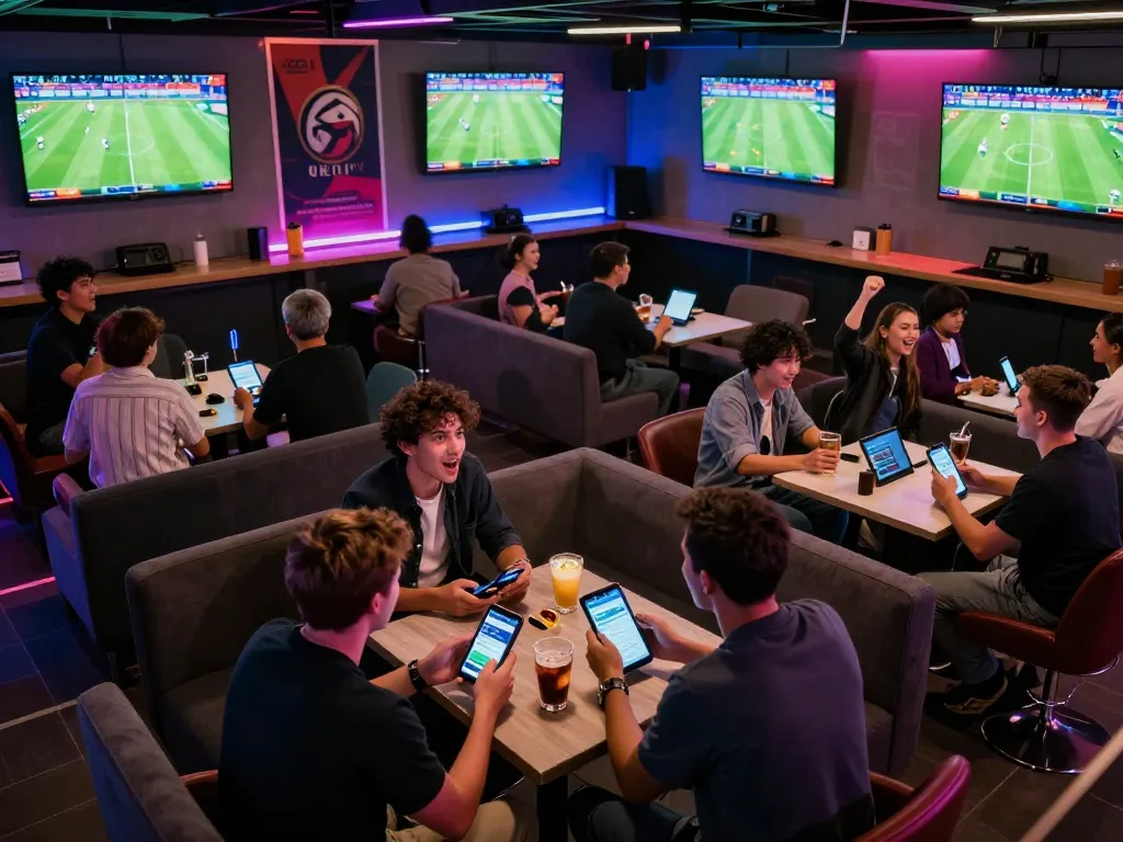 Cakhiatv users actively engaging in live sports betting during thrilling matches