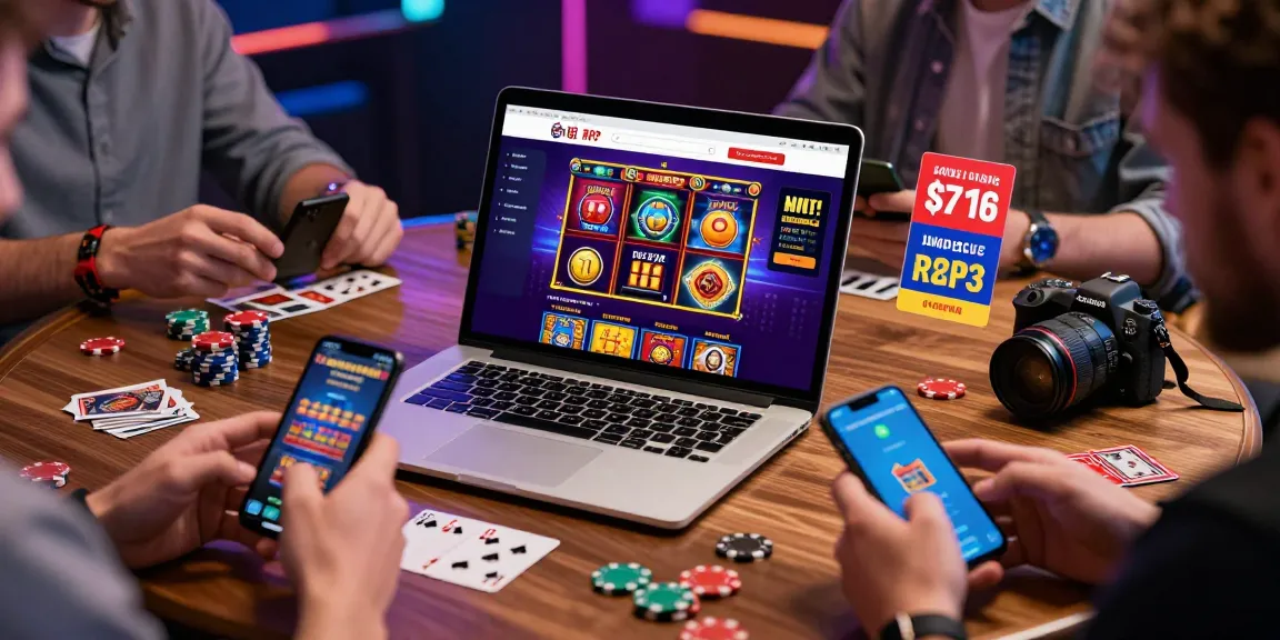 Exciting play at new online casinos UK featuring colorful slot games and enthusiastic players.