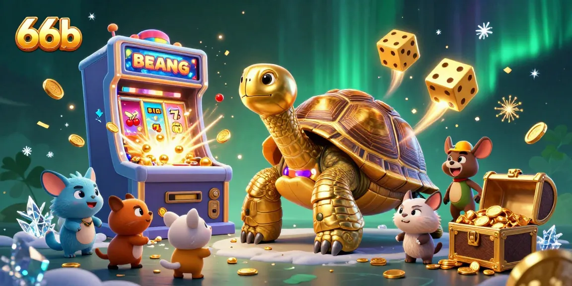 Experience thrilling jackpots and excitement with 66b's colorful casino atmosphere featuring dynamic games.