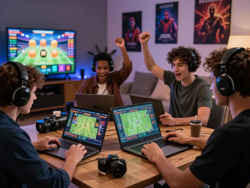 Exciting online gaming experience with players engaging in bets on the 555win platform.